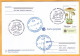 2022  Moldova Moldavie Private  FDC Used  Mushrooms, Plants, Postcard - Hongos