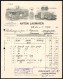 Rechnung Ulm A. D. 1917, Firma Anton Laumayer, Ansicht Der Betriebsstellen, Schutzmarken Und Preis-Medaille  - Andere & Zonder Classificatie