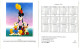 Delcampe - 14 Cartons Calendrier 1995 Walt Disney MICKEY & CO  Donald Pluto Dingo Minnie Dans Sa Boite Plastique Présentoir - Sonstige & Ohne Zuordnung