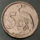 Monnaie Afrique Du Sud - 2003  - 5 Cents En Tsonga - AFRIKA DZONGA - Südafrika
