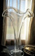 * Haut Vase En Verre (35 Cm De Haut)  Transparent   Années 70 - Zeitgenössische Kunst