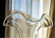 * Haut Vase En Verre (35 Cm De Haut)  Transparent   Années 70 - Art Contemporain