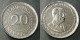 Monnaie Maurice - 2004 - 20 Cents - Maurice