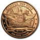 MEDAILLE AMERICAINE EN CUIVRE . STANDING LIBERTY . - Altri & Non Classificati