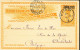 TT BELGIAN CONGO PS SBEP 21 L3 USED FROM MATADI 25.09.1909 TO ANDERLECHT - Entiers Postaux