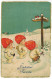 RO 58 - 5232 MUSHROOMS, Romania, CHAMPIGNONS - Old Postcard - Used - 1928 - Funghi