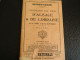 LIVRET CHAIX POUR LES HORAIRES DE TRAINS DES CHEMINS DE FER D'ALSACE & DE LORRAINE DE LA SARRE ET DU LUXEMBOURG 1926 - Alsace