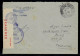 1943 Cover To Tel Aviv Palestine Passed By Censor 6238 EXAMINED British Mandat - Palästina