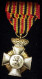 BELGIQUE Médaille Militaire Pour Ancienneté De Service, Après 1951 Bilingue, Lion Au Revers - Belgien