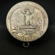 PENDENTIF WASHINGTON QUARTER DOLLAR ARGENT 1949 PHILADELPHIE USA / SILVER 1/4 DOLLAR - 1932-1998: Washington