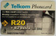 South Africa R20 Chip Card - Tigger - Zuid-Afrika