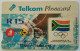South Africa R15 Chip Card - Swimmer 2 - Breathing - Zuid-Afrika