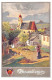 Delcampe - 40 Künstlerkarten Deutscher Schulverein 1880 Orginal Album  Motive Oesterreich - Sammlungen & Sammellose