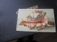 Gruss Aus Borkum Litho Embossed Shell Old Postcards - Borkum