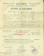 Guerre 40 Corrèze Travaux Publics Certificat De Rapatriement  Réfugiés Propriétaires Automobiles Tulle 1940 Bon Essence - Guerre De 1939-45