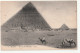 Egypte . Gizeh .  2eme  Et 3eme  Pyramides - Gizeh