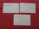 Lot Of 3 Cards.  Glasgow  Scotland > Lanarkshire / Glasgow V Ref 6369 - Lanarkshire / Glasgow