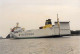 Delcampe - Lot De 100 BATEAUX DE COMMERCE - Photos Couleur Format CPM Cargo Ferry Merchant Ship Tanker Carrier Boats 1980-2000 - 100 - 499 Postcards