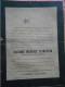 Bruxelles Mm Maurice Seinsevin Décédée à Hyères France 1889 à 32 Ans Inhumé à Saint-Josse-Ten-Noode - Décès