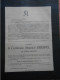 Mourcourt Bizencourt Tournai Comtesse Maurice D'Hespel Décédée En 1923 à 59 Ans  Pour Comtesse Château à Spa - Décès