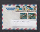 LETTRE  AVEC PAIRES DE TIMBRES "ROTARY/APOLLO". - Briefe U. Dokumente