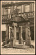 Ansichtskarte Wertheim Partie Am Engelsbrunnen 1930 - Wertheim