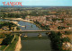 33 - Langon - Vue Générale Aérienne Sur La Ville Avec Les Ponts Sur La Garonne Et L'Eglise St-Gervais - CPM - Voir Scans - Langon