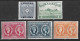 GREECE 1939 75 Years Union Ionian Islands With Greece Complete MH Set Vl. 512 / 515 - Neufs