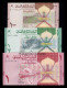 Omán Set 3 Banknotes 100 Baisa 1/2 1 Rial 2020 Pick 49 50 51 Sc Unc - Oman