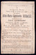 +++ Souvenir Pieux - Faire Part Décès - Alice REMACLE - Lambert - DOISCHE 1864 - 1885 // - Décès