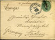 Postal Stationary - To Aachen, Germany - One Cent Green - ...-1900