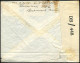 Airmail Cover To Montreal, Canada - 'Opened By Censor DB/448' - Storia Postale