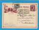 ENTIER POSTAL AVEC AFFRANCHISSEMENT COMPLEMENTAIRE  DE LUXEMBOURG POUR GORINCHEN,PAYS-BAS. - Stamped Stationery