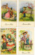 4 Cp Bonne Fête, Enfants à La Campagne Ed. MD, Série 1825 (2)-2115-3975 - Mother's Day