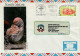 NEW CALEDONIA 1985 AIRMAIL LETTER SENT FROM NOUMEA TO TOULON - Storia Postale