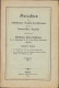 Gutachten Des Mühlbächer Bezirks-Consistoriums Und Des Unterwälder Kapitel, 1894 C574 - Old Books
