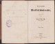 Das Deutsche Volksschulrecht Von Karl Kirsch, I Band, Leipzig, 1854 C338 - Libri Vecchi E Da Collezione