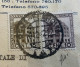 MARCHE DA BOLLO SU BUSTA - CONTRATTI LOCAZIONI CENT. 15+10 ROMA /10/12/42 - P.N.F. FASCIO APPIA ANTICA "TITO ACERBO" - Revenue Stamps