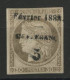 COLONIES GUYANE N° 8 Surcharge Février 1888 Neuf Sans Gomme (*) MNG TB - Neufs