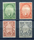 1933.VATICANO.YVERT 40/43*.NUEVOS CON FIJASELLOS.(MH)CATALOGO 75 € - Unused Stamps