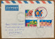 NEW ZEALAND 1991, COVER USED TO GERMANY, HAPPY BIRTHDAY 4 DIFF STAMP, PORIRUA CITY & WELLIGTON CITY CANCEL. - Lettres & Documents