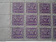 AFGHANISTAN أفغانستان AFGANISTAN 1932 National Council MNH SHEET COMPLET - Afghanistan