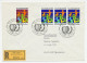 Registered Cover / Postmark United Nations 1984 World Youth Year - Otros & Sin Clasificación