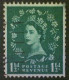 Great Britain, Scott #355, Used(o), 1960, Wilding: Queen Elizabeth II, 1​​​​​​​½d, Green - Usati