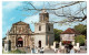 Martinique - Marin - L'Eglise, La Place Et La Statue Du Dr Duquesnay - édit. Félix Rose-Rosette - Italcolor 71 + Verso - Le Marin