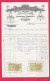 TOURS-37, Facture Maison Victor-Jouet Fabrique De Meubles Voir Scannes 1922  13*20CM - Petits Métiers