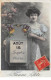 Prénoms - N°67158 - Sainte Maria - Bonne Fête - Jeune Femme Tenant Un éphéméride - Prénoms