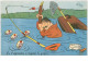 PECHE.n°12274.ILLUSTRATION.CHEY.CA T'APPRENDREA A TAQUINER LE GOUJON - Pesca