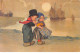 Illustrateurs - N°69371 - E.Colombo - Petit Hollandais Chuchotant à L'oreille D'une Petite Hollandaise - Colombo, E.