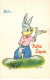 DISNEY - SAN58238 - Carte Pub Tobler - Frère Lapin - Autres & Non Classés